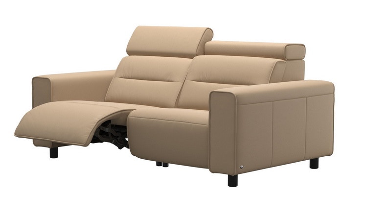 Stressless by Ekornes Living Room Stressless Emily 2 Seat Wide Arms